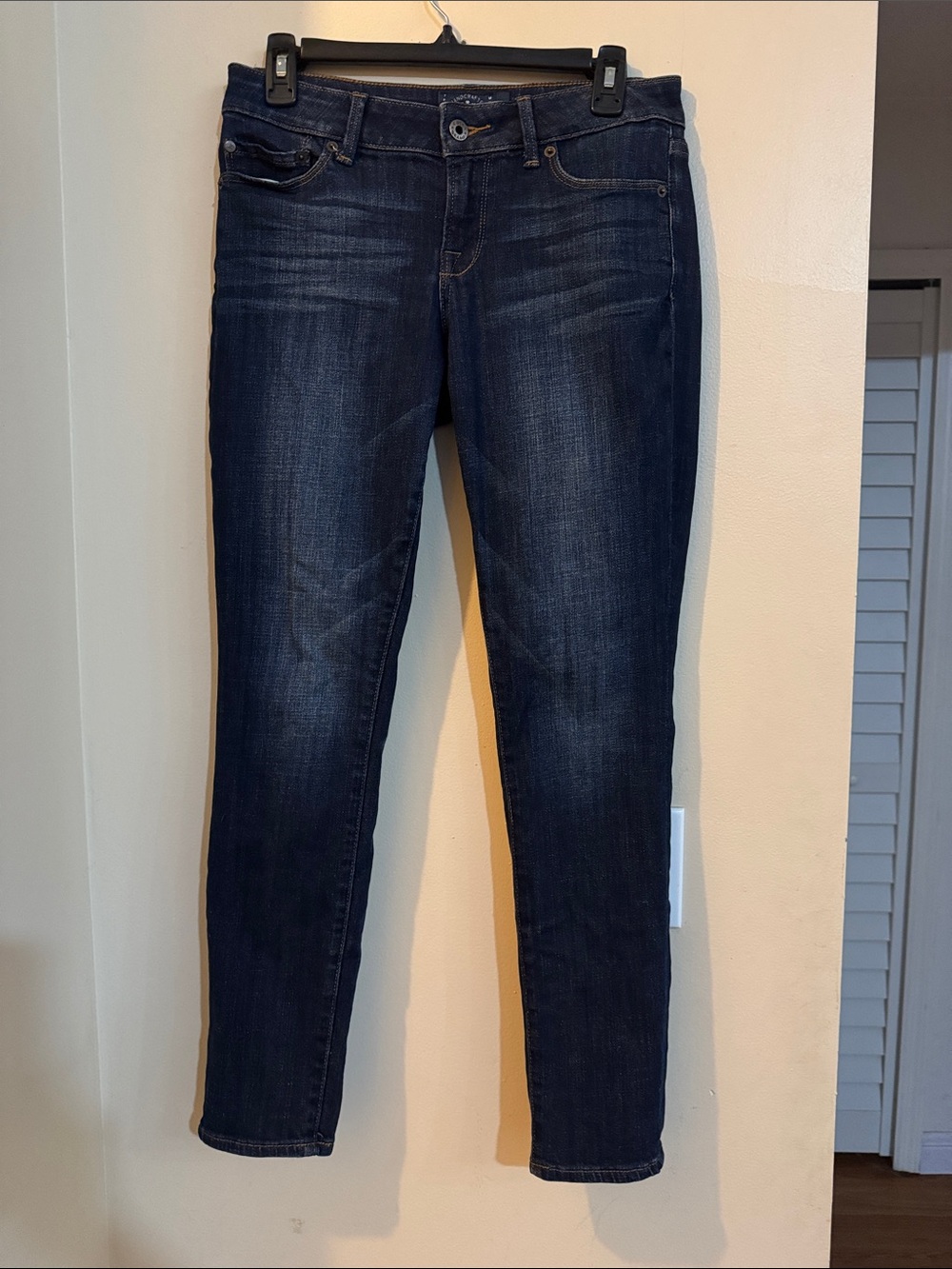 Lucky Brand Women's Dark Blue Skinny Jeans
